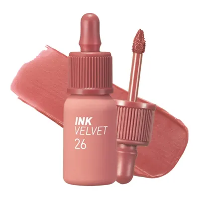 Тинт для губ Peripera Ink The Velvet, бархатистый финиш, оттенок 26 Well Made Nude