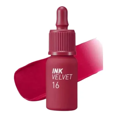 Тинт для губ Peripera Ink The Velvet, бархатистый финиш, оттенок 16 Heart Fuchsia Pink