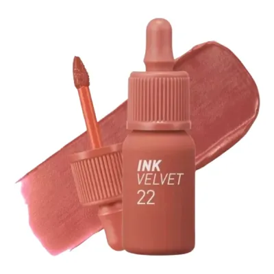 Тинт для губ Peripera Ink The Velvet, бархатистый финиш, оттенок 22 Bouquet Nude