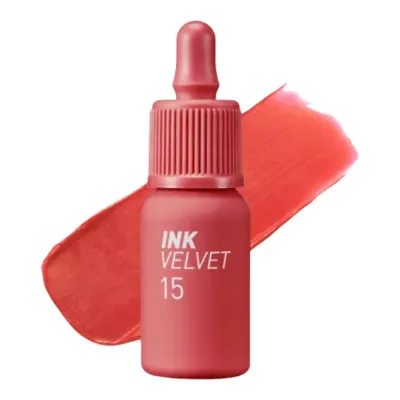 Тинт для губ Peripera Ink The Velvet, бархатистый финиш, оттенок 15 Beauty Peak Rose
