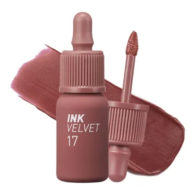 Тинт для губ Peripera Ink The Velvet, бархатистый финиш, оттенок 17 Rosy Nude