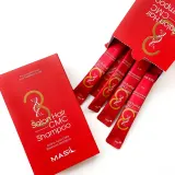 Шампунь Masil 3 Salon Hair CMC Shampoo Stick Pouch в саше, очищающий и ухаживающий, 20 x 8 мл — фото 3