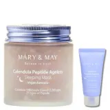 Ночная маска для лица Mary and May Calendula Peptide Ageless Sleeping Mask, увлажняющая, гелевая, 110 г — фото 2