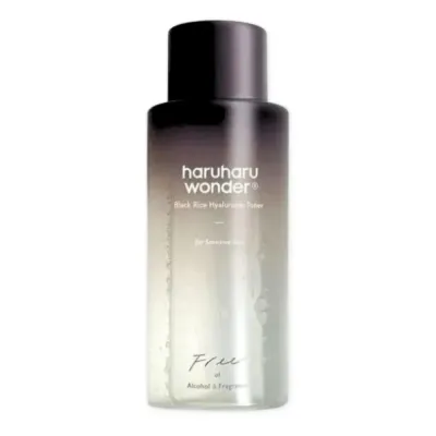 Тоник для лица HaruHaru Wonder Black Rice Hyaluronic Toner без отдушки, с гиалуроновой кислотой, 150 мл