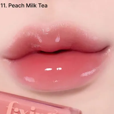 Тинт для губ Etude Glow Fixing Tint, сияющий финиш, оттенок 11 Peach Milk Tea