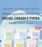 Крем для лица Esfolio Facial Cream Hyaluronic Acid увлажняющий, с гиалуроновой кислотой, 50 г — фото 4