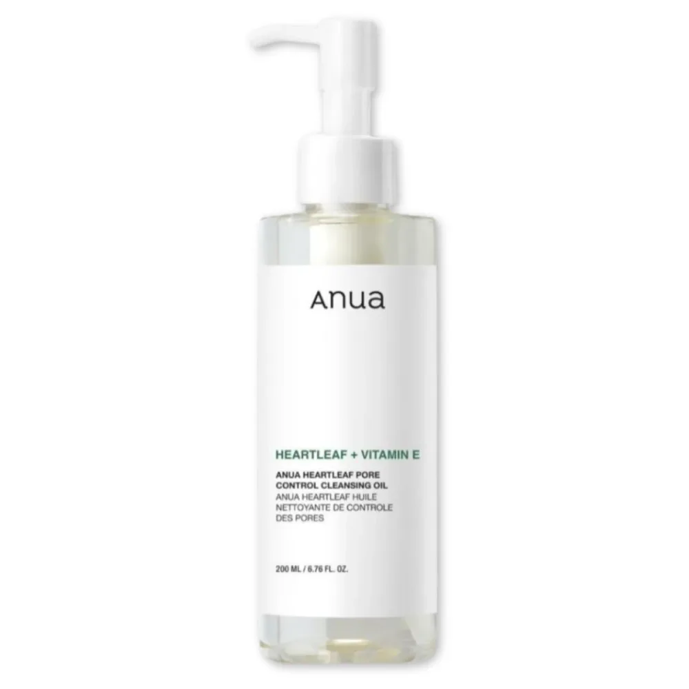 Гидрофильное масло Anua Heartleaf Pore Control Cleansing Oil для снятия макияжа, очищающее поры, 200 мл