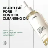 Гидрофильное масло Anua Heartleaf Pore Control Cleansing Oil для снятия макияжа, очищающее поры, 200 мл — фото 4