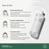 Тоник для лица Anua Heartleaf 77% Soothing Toner успокаивающий, увлажняющий, 250 мл — фото 3