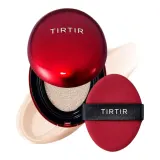 Кушон TirTir Mask Fit Red Mini с лёгким покрытием, мини-формат, оттенок 15c Fair Porcelain — фото 1