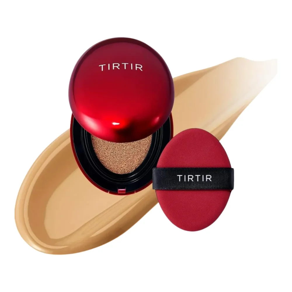 Кушон TirTir Mask Fit Red Mini с лёгким покрытием, мини-формат, оттенок 29N Natural Beige