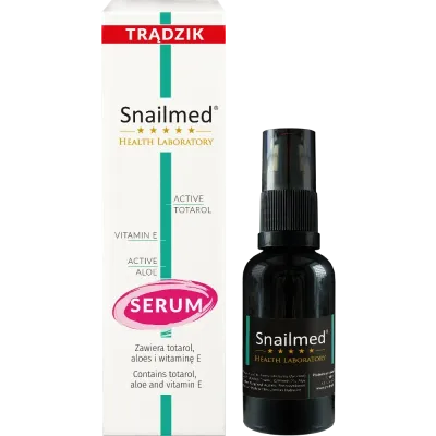 Сыворотка для лица Snailmed липоактивная, с тоталолом и алоэ, для кожи склонной к акне, 30 мл
