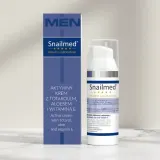 Крем для лица мужской Snailmed нормализующий, с тотаролом и алоэ, для кожи склонной к акне, 30 мл — фото 3