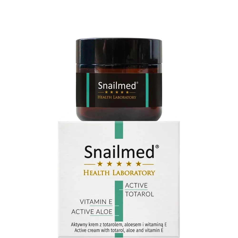Крем для лица Snailmed липоактивный, с тоталолом и алоэ, для кожи, склонной к акне, 60 мл
