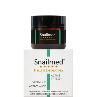 Крем для лица Snailmed липоактивный, с тоталолом и алоэ, для кожи, склонной к акне, 60 мл