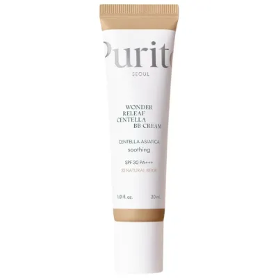 BB-крем Purito Wonder Releaf Centella с центеллой азиатской, естественный финиш, оттенок 23 Natural Beige