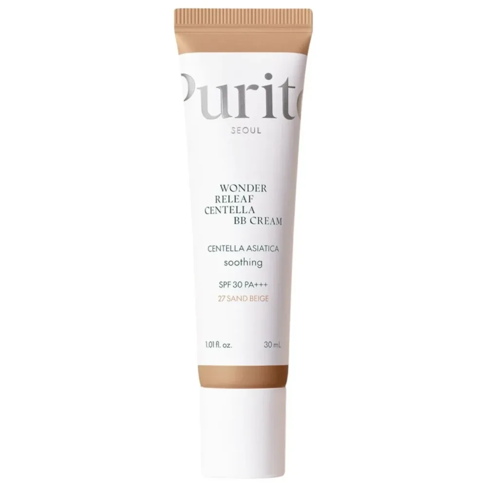 BB-крем Purito Wonder Releaf Centella с центеллой азиатской, естественный финиш, оттенок 13 Neutral Ivory