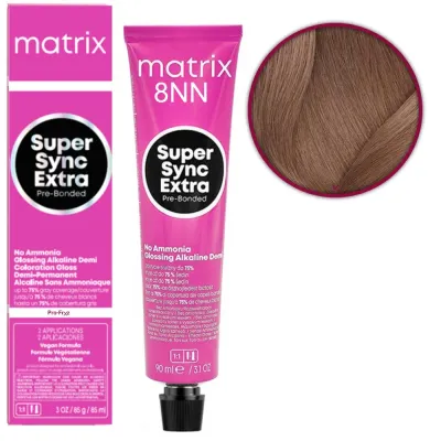 Тонер для волос Matrix Super Sync Extra Pre-Bonded, демиперманентный, оттенок 10NNG, 90 мл
