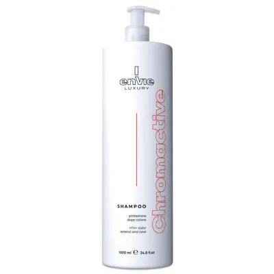 Шампунь Envie Luxury Chromoactive подкисляющий, для окрашенных волос, 1000 мл