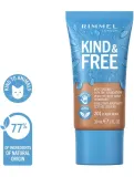 Тональное средство Rimmel Kind & Free, увлажняющее, оттенок 201 Classic Beige, 30 мл — фото 5