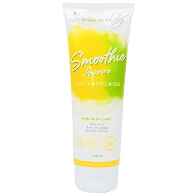 Несмываемое молочко для волос Les Secrets de Loly Smoothie Ananas увлажняющее, для сухих волос