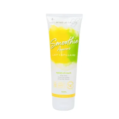 Несмываемое молочко для волос Les Secrets de Loly Smoothie Ananas увлажняющее, для сухих волос, 100 мл