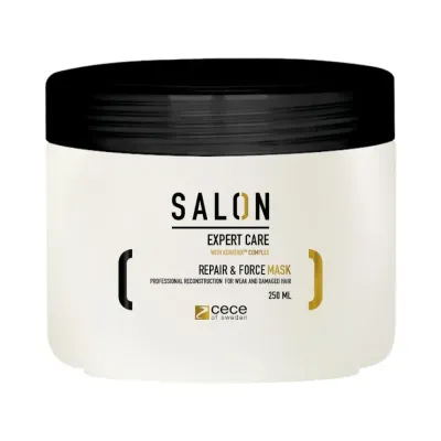 Маска для волос CeCe Salon Expert Care Repair&Force восстанавливающая, для повреждённых волос, 1000 мл