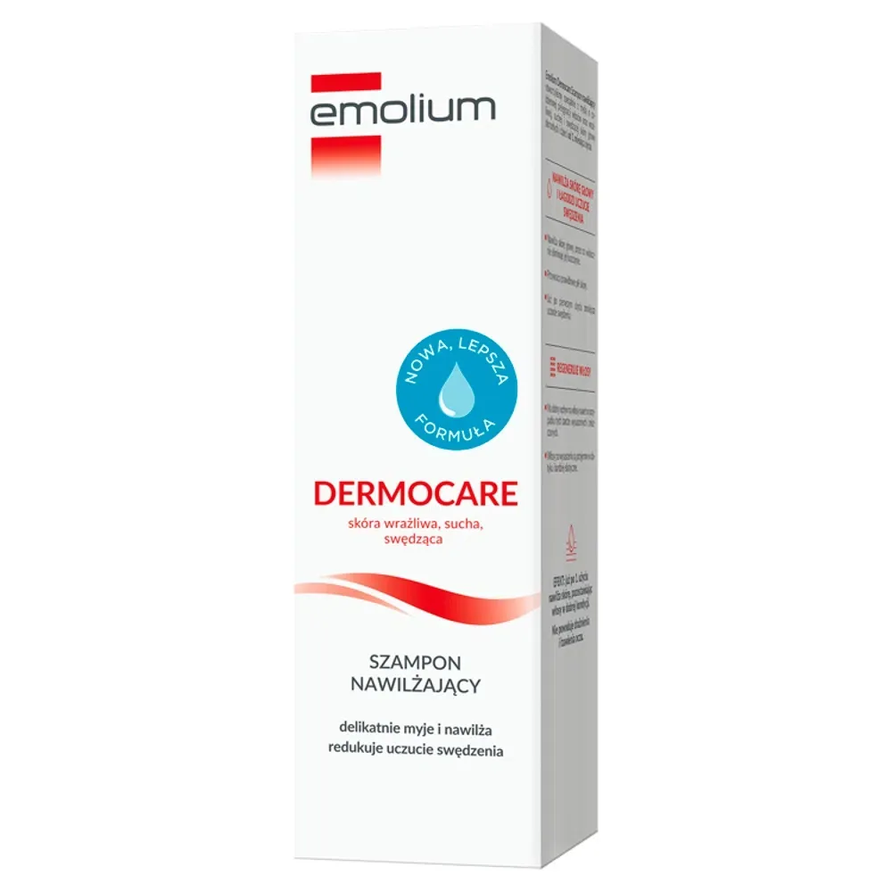 Шампунь Emolium Dermocare увлажняющий, успокаивающий, для чувствительной кожи головы