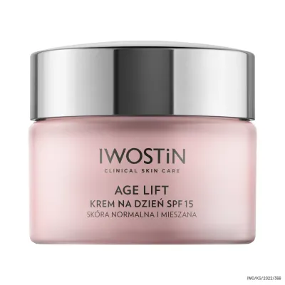 Дневной крем для лица Iwostin Age Lift против морщин, SPF 15, для нормальной и комбинированной кожи 40+, 50 мл