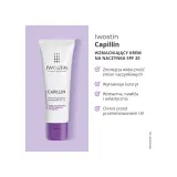 Дневной крем для лица Iwostin Capillin укрепляющий, SPF 20, для кожи с сосудистой сеточкой, 40 мл — фото 2