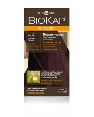 Краска для волос Biokap Nutricolor, оттенок 4.4, 140 мл
