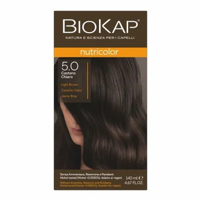 Стойкая краска для волос Biokap Nutricolor, питает и укрепляет, 140 мл
