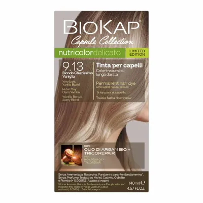 Краска для волос Biokap Nutricolor Delicato, оттенок 9.13, 140 мл