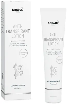 Лосьон-антиперспирант для ног Gehwol med Anti-Transpirant, против потливости, 125 мл