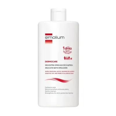 Эмульсия для ванны Emolium Dermocare, для чувствительной кожи, с 1 дня жизни, 750 мл