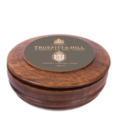 Мыло для бритья Truefitt & Hill Lavender, в деревянной чаше, 99 г