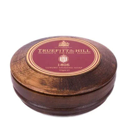 Мыло для бритья Truefitt & Hill 1805, в деревянной чаше, 99 г