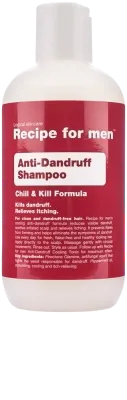 Шампунь против перхоти Recipe for Men Anti-Dandruff для мужчин, 250 мл