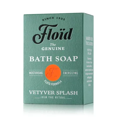 Мыло Floid Bath Soap Vetyver Splash, питательное, с маслом ши, 120 г