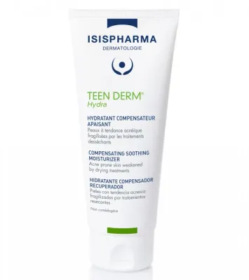 Крем для лица Isispharma Teen Derm Hydra увлажняющий, для кожи, склонной к акне, 100 мл
