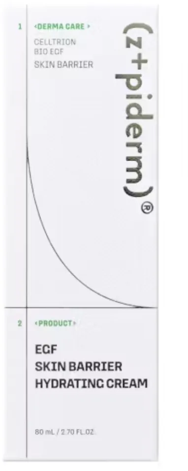 Крем для лица Celltrion Z+piderm увлажняющий, с EGF, для сухой и чувствительной кожи, 80 мл