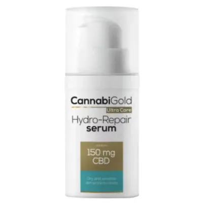 Сыворотка для лица Hempoland Cannabigold с CBD, увлажняющая, для сухой и чувствительной кожи