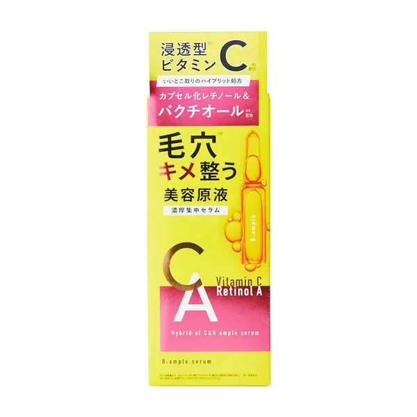 Сыворотка для лица B:ample Biyougeneki Serum CA с ниацинамидом, бакучиолом и витамином C, 50 мл