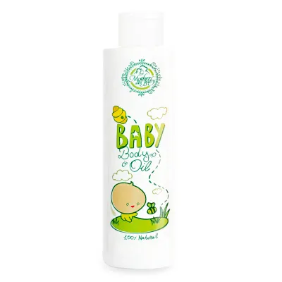 Масло для тела для младенцев Mother and Baby, натуральное, увлажняющее, успокаивающее, 250 мл