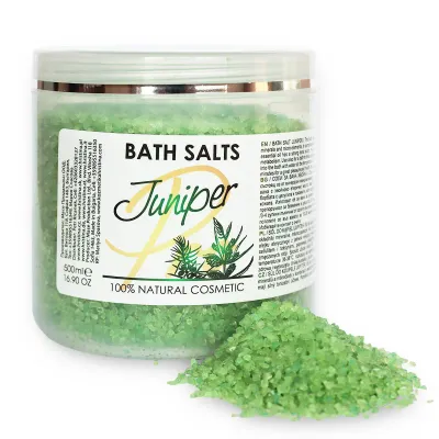 Соль для ванны Sezmar Professional Juniper, можжевельник, тонизирующая, 500 мл