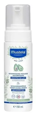 Детский шампунь-пенка Mustela Bebe от себорейных корочек, 150 мл
