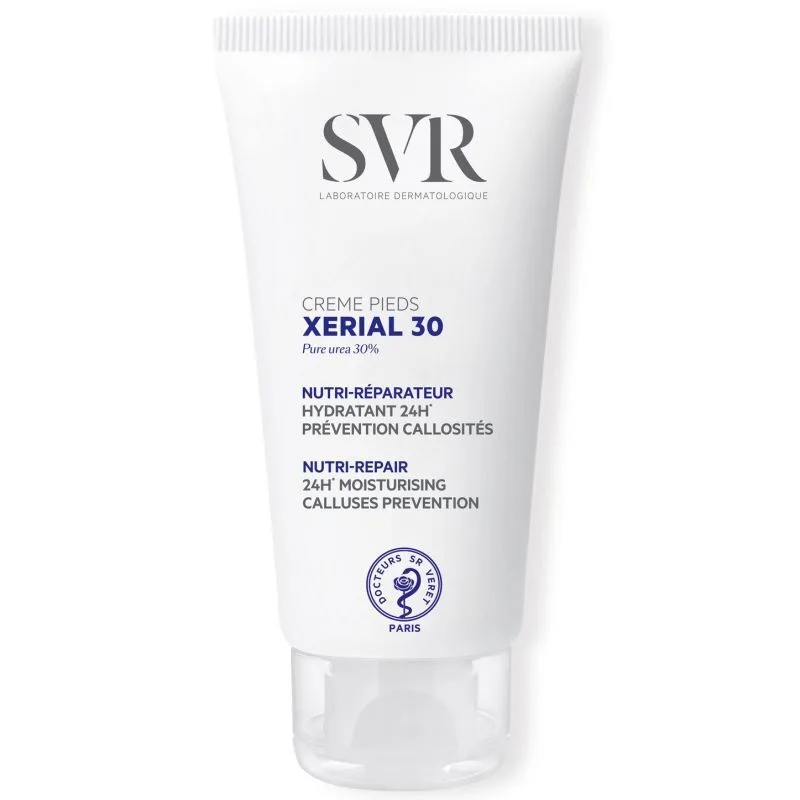 Крем для ног SVR Xerial 30 Creme Pieds, для сухой и шершавой кожи, 50 мл