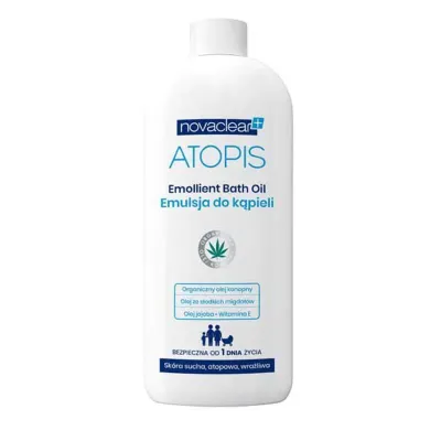 Эмульсия для ванны Novaclear Atopis, для атопичной и чувствительной кожи, с первого дня жизни, 500 мл