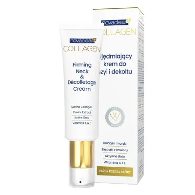 Крем для шеи и декольте Novaclear Collagen, укрепляющий, 50 мл