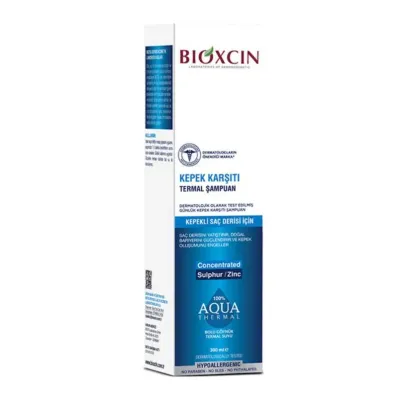 Шампунь против перхоти Bioxcin Aqua Thermal с термальной водой, успокаивающий, 300 мл